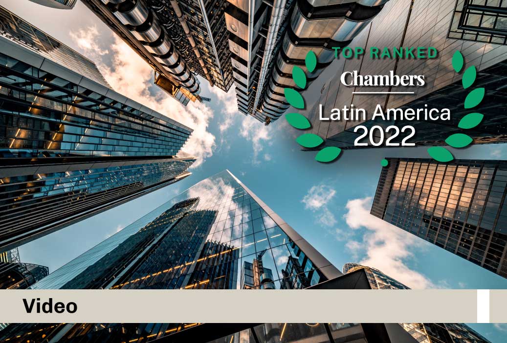 Nuestros abogad@s son reconocid@s nuevamente en el reciente ranking de Chambers & Partners 2022