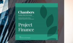 Juan Antonio Egüez, Alan García Nores and Mario Lercari collaborated on the Chambers Global Practice Guide 2019: “Project Finance”.
