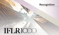 Once again we have been recognized as a leader (Tier 1) in Capital Markets in the recent IFLR1000 ranking.