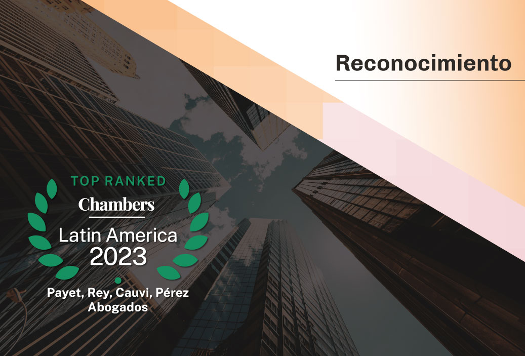 Nuevamente somos reconocidos como una firma líder en el Perú