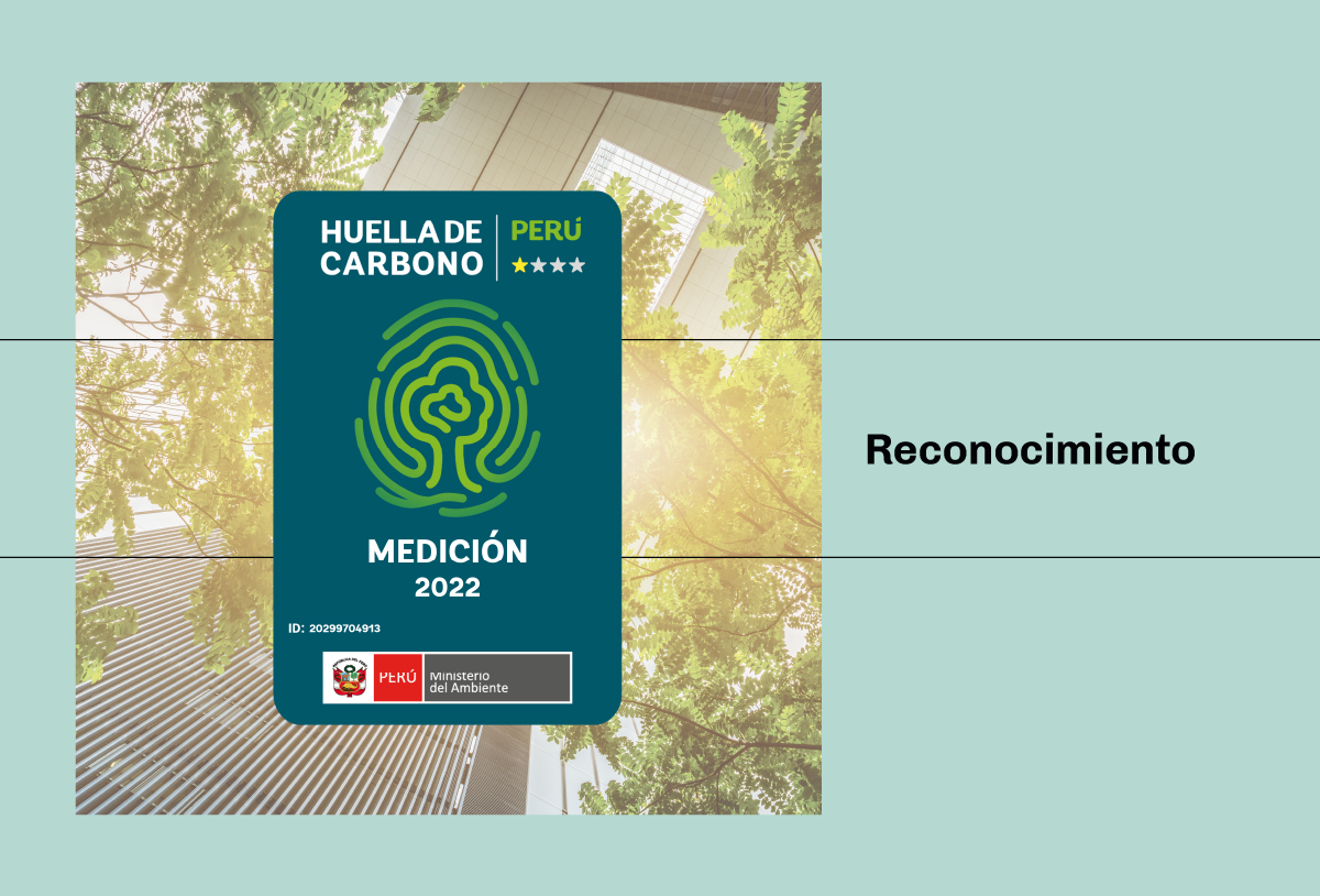 Somos la única firma full-service del país que ha obtenido la certificación Huella de Carbono Perú